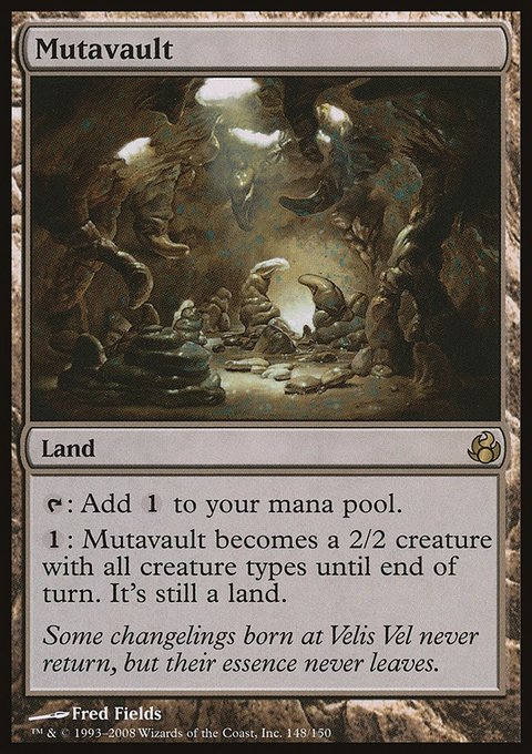 Mutavault, Morningtide #148, Magic: The Gathering card