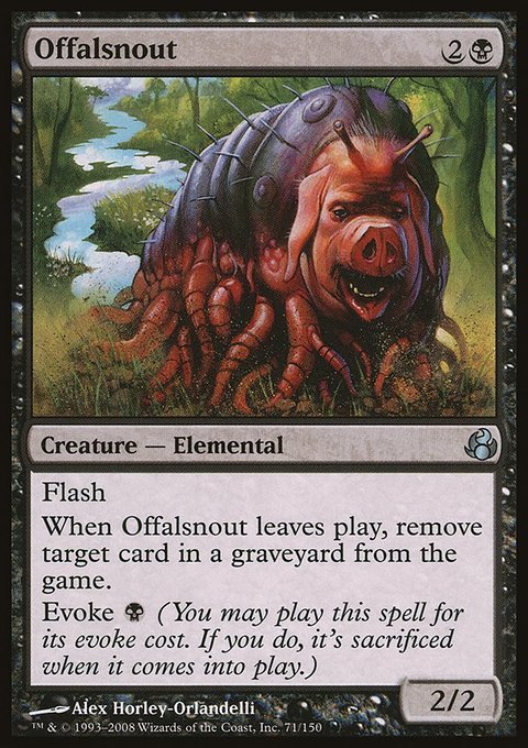 Offalsnout, Morningtide #71, Magic: The Gathering card