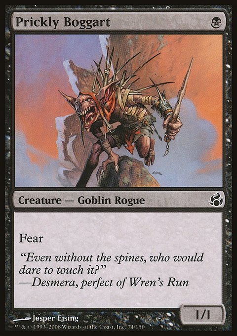 Prickly Boggart, Morningtide #74, Magic: The Gathering card