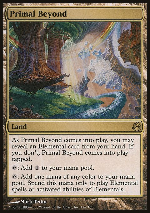 Primal Beyond, Morningtide #149, Magic: The Gathering card