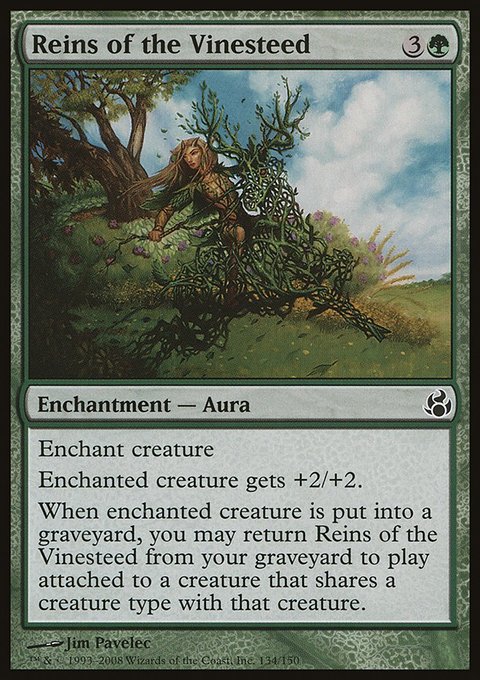 Reins of the Vinesteed, Morningtide #134, Magic: The Gathering card