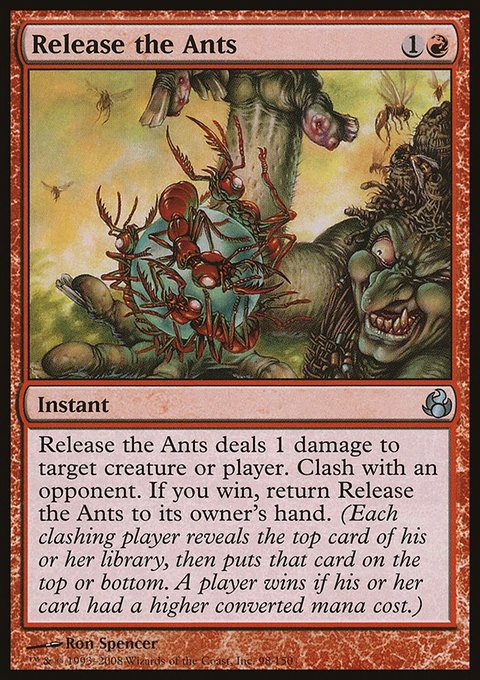 Release the Ants, Morningtide #98, Magic: The Gathering card