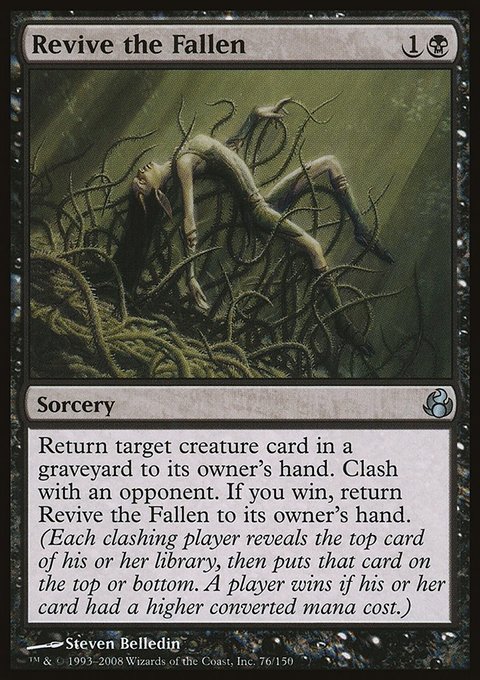 Revive the Fallen, Morningtide #76, Magic: The Gathering card