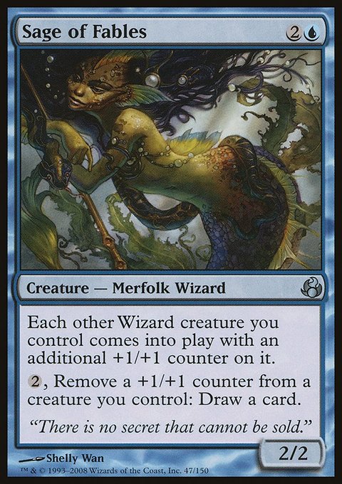 Sage of Fables, Morningtide #47, Magic: The Gathering card