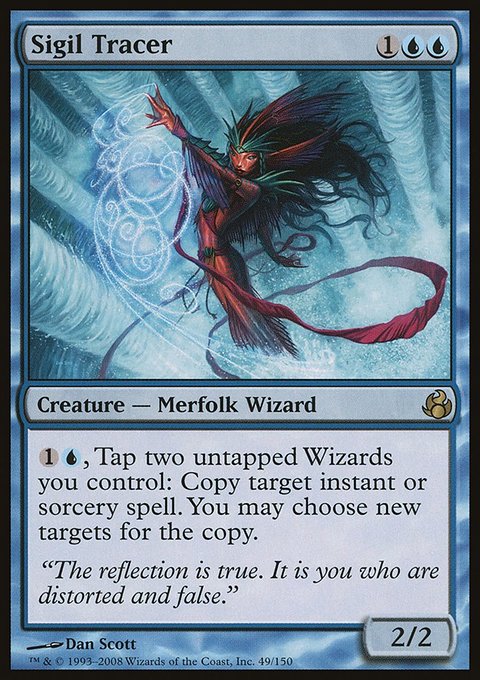 Sigil Tracer, Morningtide #49, Magic: The Gathering card
