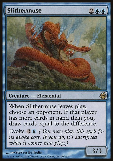 Slithermuse, Morningtide #50, Magic: The Gathering card