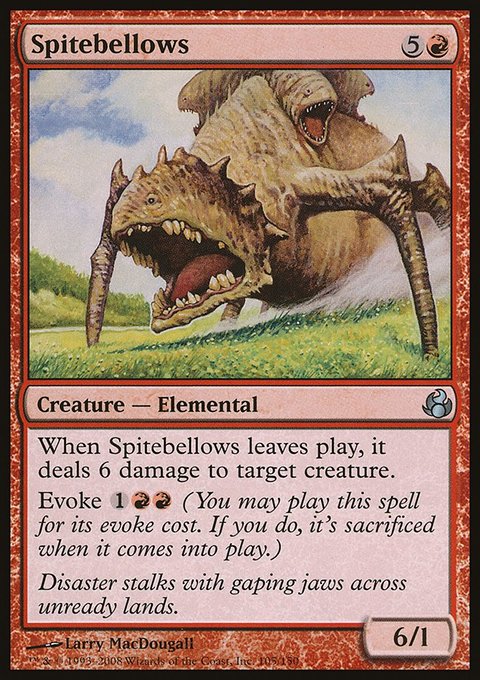 Spitebellows, Morningtide #105, Magic: The Gathering card