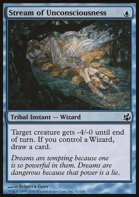Stream of Unconsciousness, Morningtide #52, Magic: The Gathering card