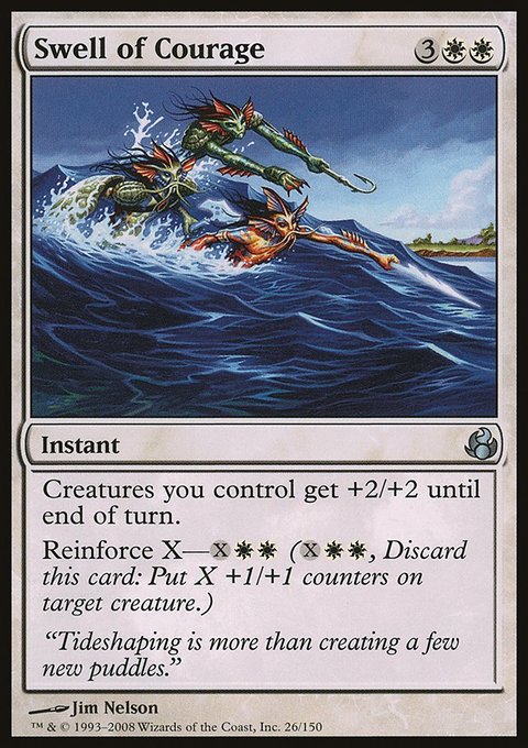 Swell of Courage, Morningtide #26, Magic: The Gathering card