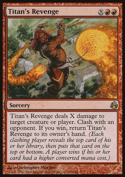 Titan's Revenge, Morningtide #110, Magic: The Gathering card