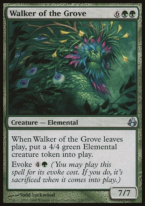 Walker of the Grove, Morningtide #138, Magic: The Gathering card
