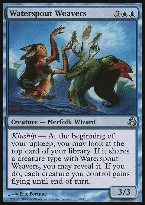 Waterspout Weavers, Morningtide #56, Magic: The Gathering card