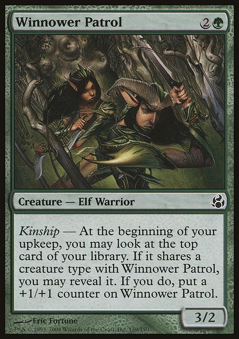 Winnower Patrol, Morningtide #139, Magic: The Gathering card