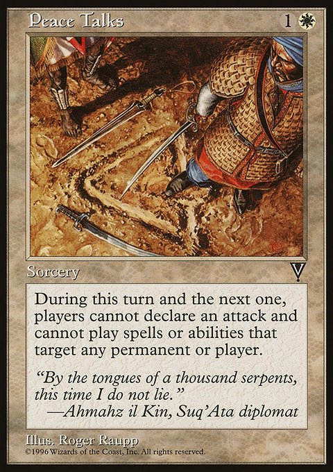 Peace Talks, Multiverse Gift Box #1, Magic: The Gathering card