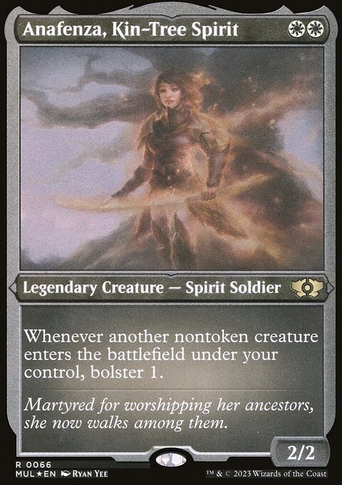 Anafenza, Kin-Tree Spirit, Multiverse Legends #66, Magic: The Gathering card