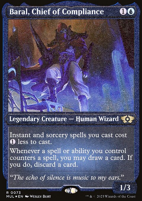 Baral, Chief of Compliance, Multiverse Legends #73, Magic: The Gathering card