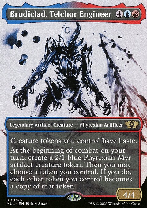 Brudiclad, Telchor Engineer, Multiverse Legends #36, Magic: The Gathering card