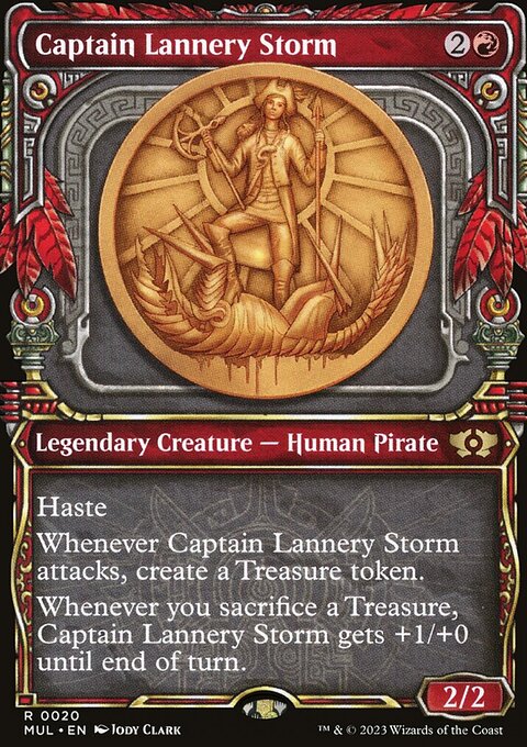 Captain Lannery Storm, Multiverse Legends #20, Magic: The Gathering card