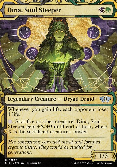 Dina, Soul Steeper, Multiverse Legends #37, Magic: The Gathering card