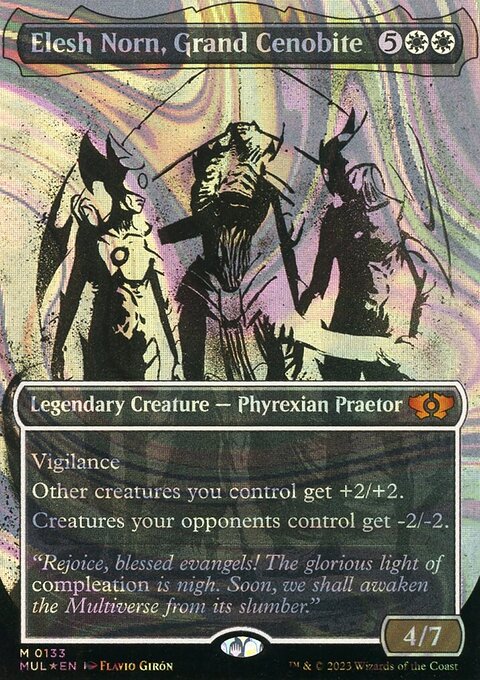 Elesh Norn, Grand Cenobite, Multiverse Legends #133, Magic: The Gathering card