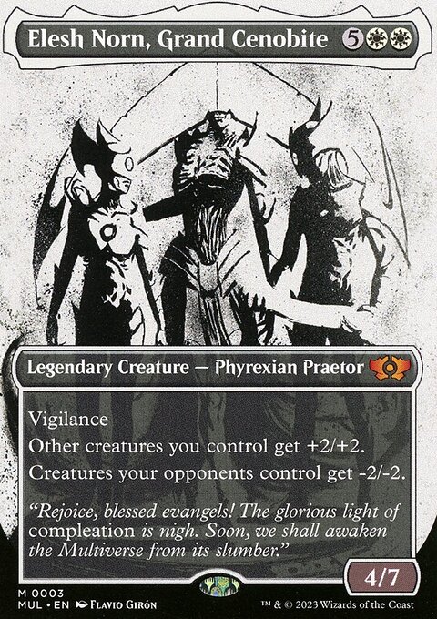 Elesh Norn, Grand Cenobite, Multiverse Legends #3, Magic: The Gathering card