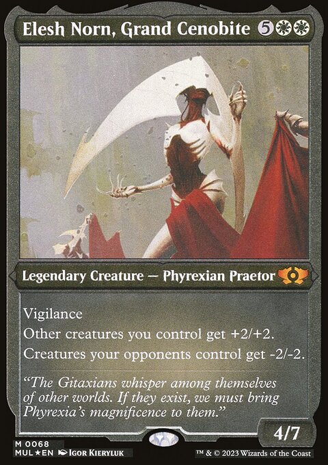 Elesh Norn, Grand Cenobite, Multiverse Legends #68, Magic: The Gathering card