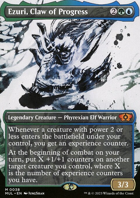 Ezuri, Claw of Progress, Multiverse Legends #38, Magic: The Gathering card
