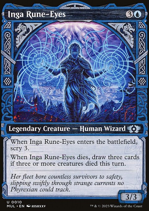 Inga Rune-Eyes, Multiverse Legends #10, Magic: The Gathering card