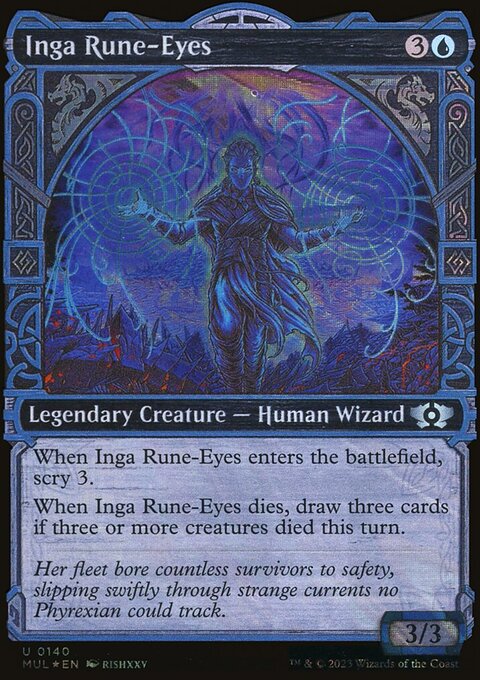 Inga Rune-Eyes, Multiverse Legends #140, Magic: The Gathering card