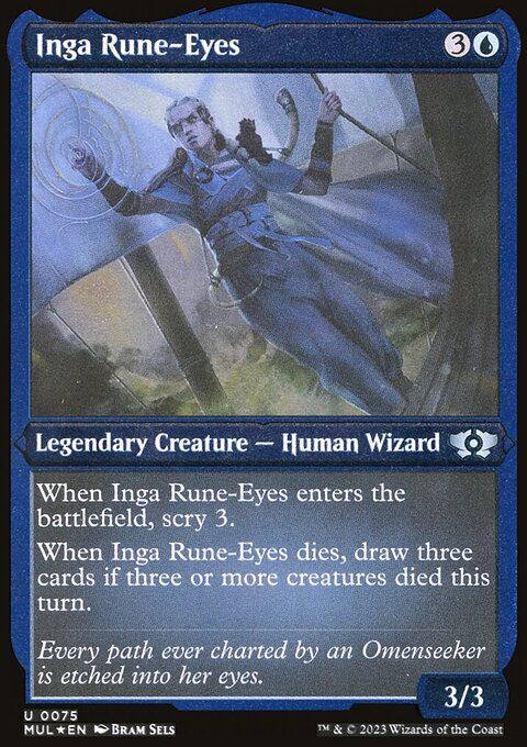 Inga Rune-Eyes, Multiverse Legends #75, Magic: The Gathering card