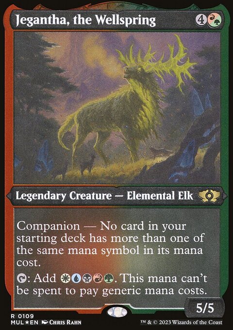 Jegantha, the Wellspring, Multiverse Legends #109, Magic: The Gathering card