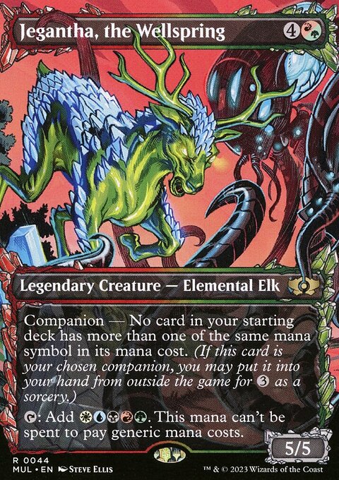 Jegantha, the Wellspring, Multiverse Legends #44, Magic: The Gathering card