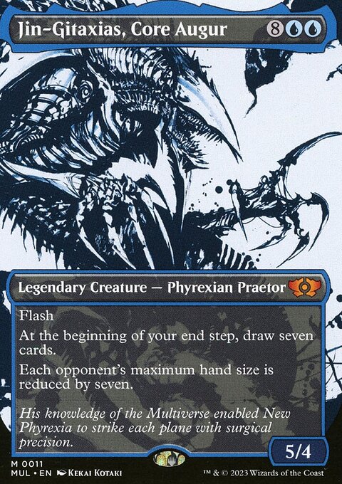 Jin-Gitaxias, Core Augur, Multiverse Legends #11, Magic: The Gathering card