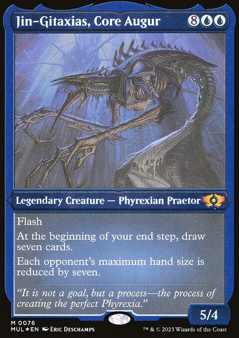Jin-Gitaxias, Core Augur, Multiverse Legends #76, Magic: The Gathering card