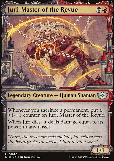 Juri, Master of the Revue, Multiverse Legends #46, Magic: The Gathering card