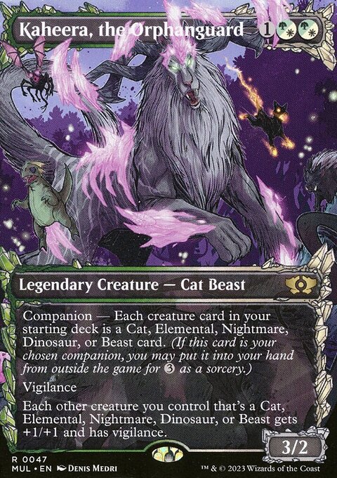 Kaheera, the Orphanguard, Multiverse Legends #47, Magic: The Gathering card
