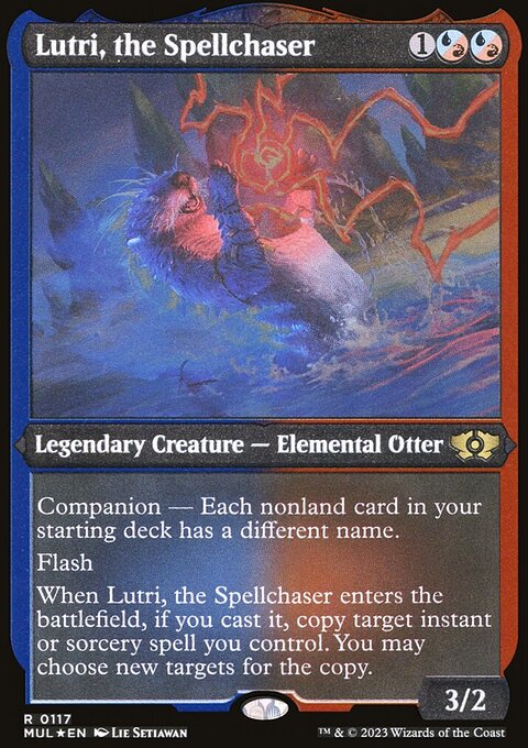Lutri, the Spellchaser, Multiverse Legends #117, Magic: The Gathering card