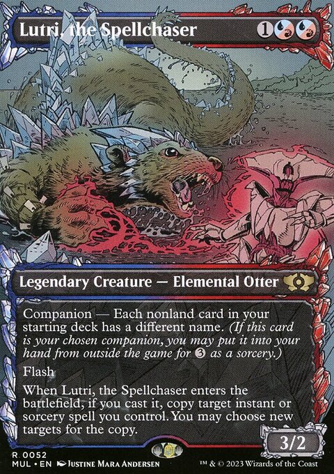 Lutri, the Spellchaser, Multiverse Legends #52, Magic: The Gathering card