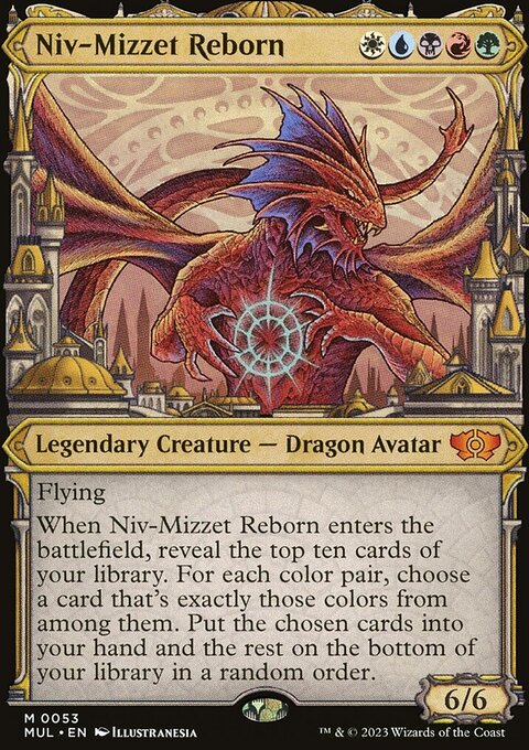 Niv-Mizzet Reborn, Multiverse Legends #53, Magic: The Gathering card