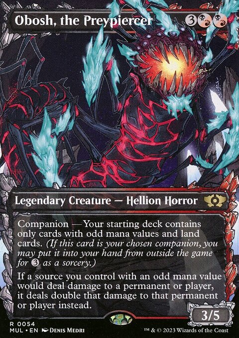 Obosh, the Preypiercer, Multiverse Legends #54, Magic: The Gathering card
