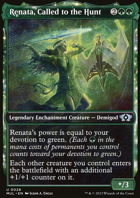Renata, Called to the Hunt, Multiverse Legends #28, Magic: The Gathering card