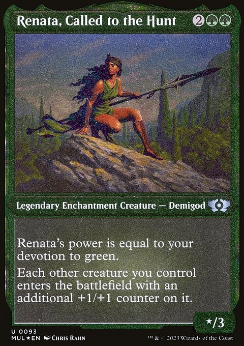 Renata, Called to the Hunt, Multiverse Legends #93, Magic: The Gathering card