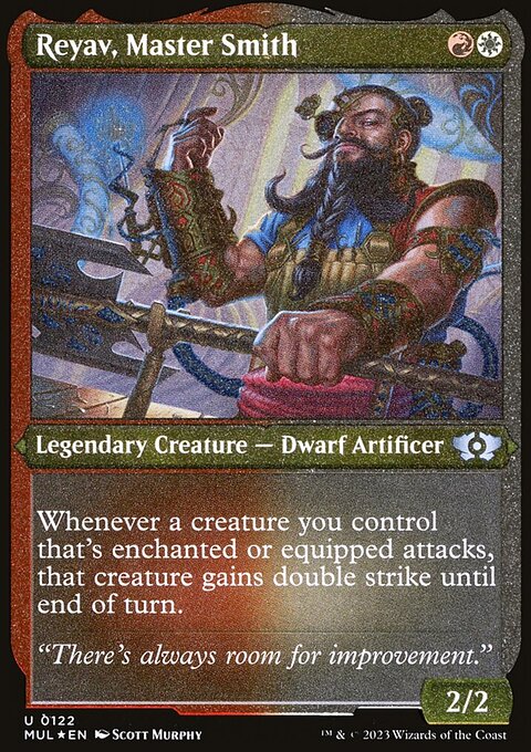Reyav, Master Smith, Multiverse Legends #122, Magic: The Gathering card