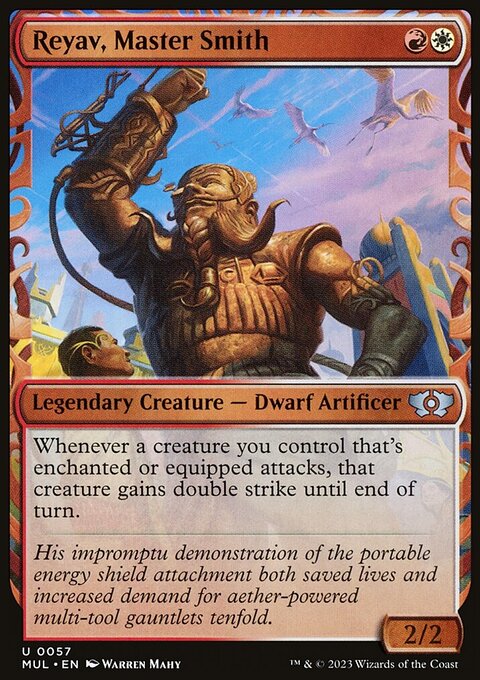 Reyav, Master Smith, Multiverse Legends #57, Magic: The Gathering card