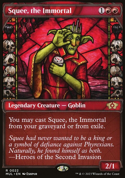 Squee, the Immortal, Multiverse Legends #22, Magic: The Gathering card