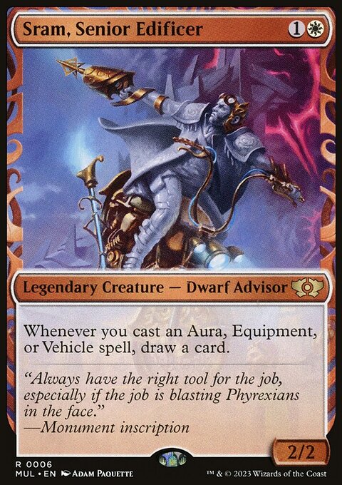 Sram, Senior Edificer, Multiverse Legends #6, Magic: The Gathering card