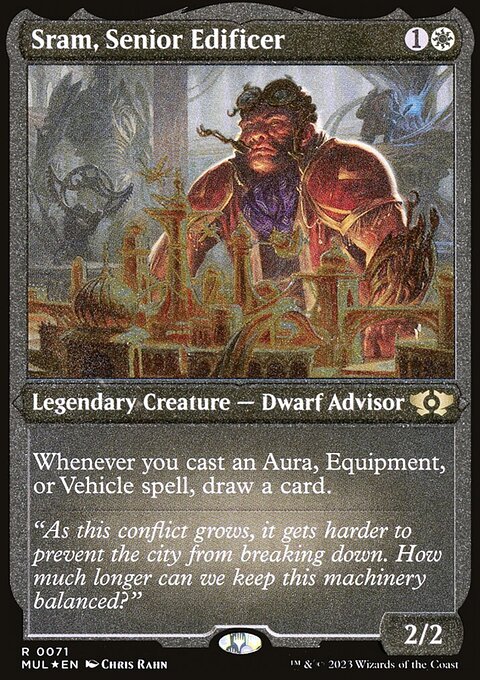 Sram, Senior Edificer, Multiverse Legends #71, Magic: The Gathering card