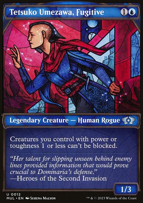 Tetsuko Umezawa, Fugitive, Multiverse Legends #12, Magic: The Gathering card