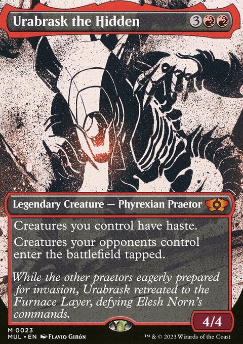 Urabrask the Hidden, Multiverse Legends #23, Magic: The Gathering card