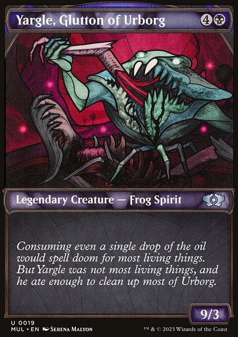 Yargle, Glutton of Urborg, Multiverse Legends #19, Magic: The Gathering card